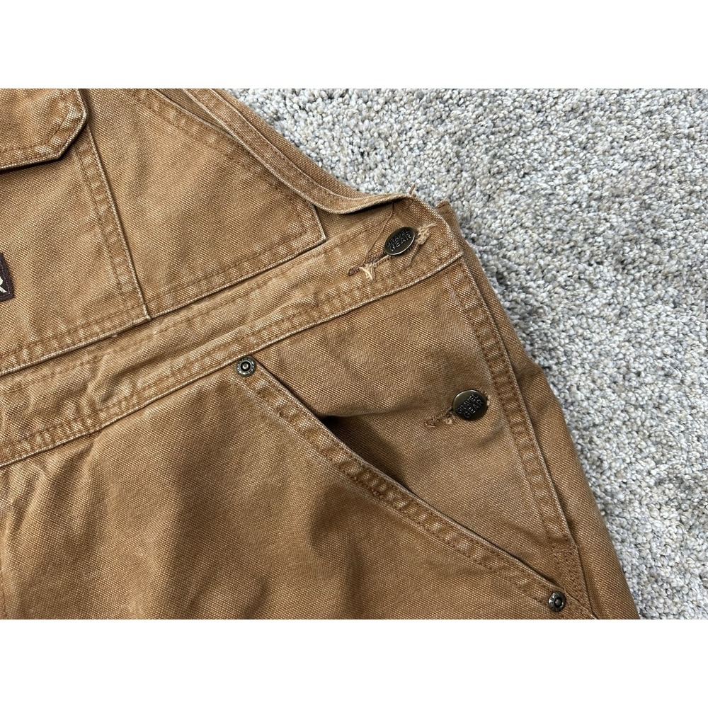 Gravel Gear Duck Bibs DoubleKnee Quality Carpenter Overalls Heavy-duty 44x32‎ - Picture 4 of 14